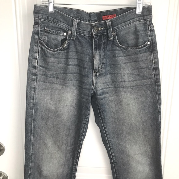 45 Mens 3x30 Apt 9 Denim Straight Fit 